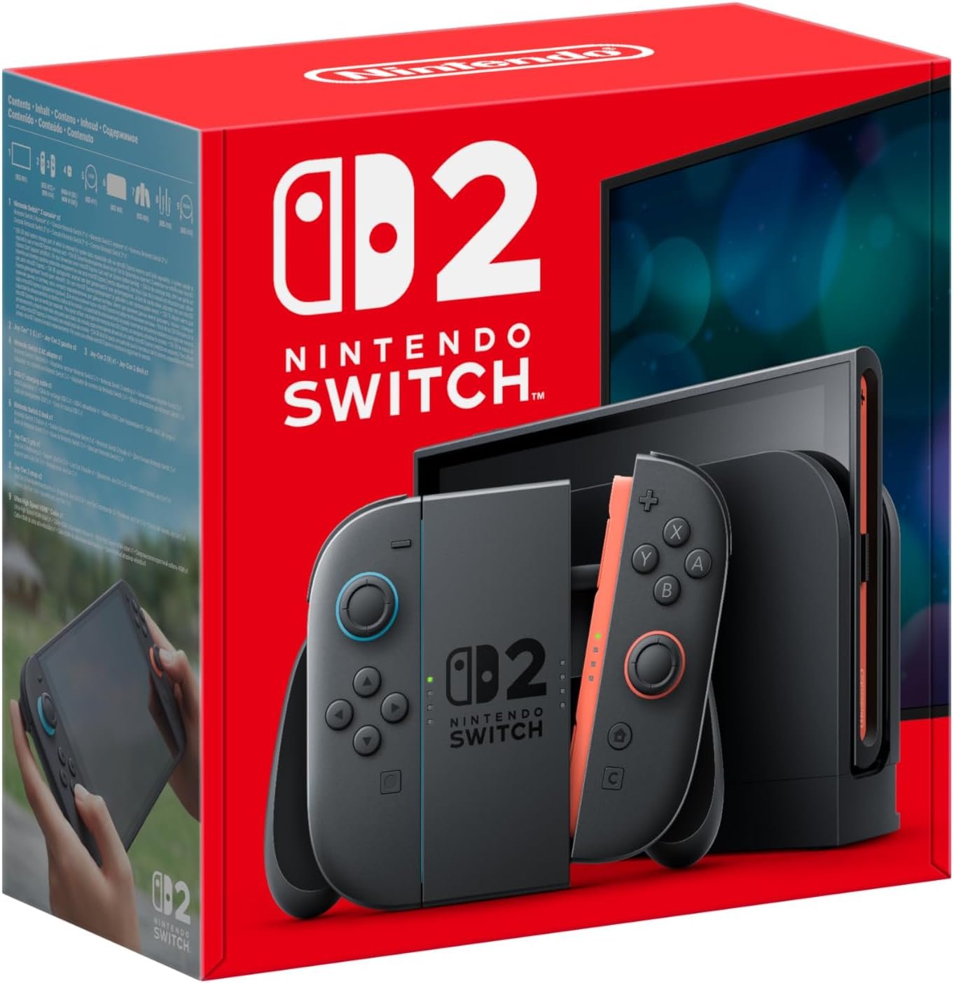 Nintendo Switch 2 Console – 7.9" 1080p Screen, 4K Dock, 256GB Storage & Joy-Con 2